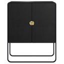 Ver imagem 6 de Balcão de Cozinha 90cm com 2 Portas Mario Nero/preto A10 - Mpozenato