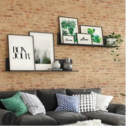 Prateleira Aérea Multifunção 90 Cms:Preto - 1