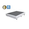 Cama Box Casal 138 Bello Box - Tecido Sintético Branco - 2