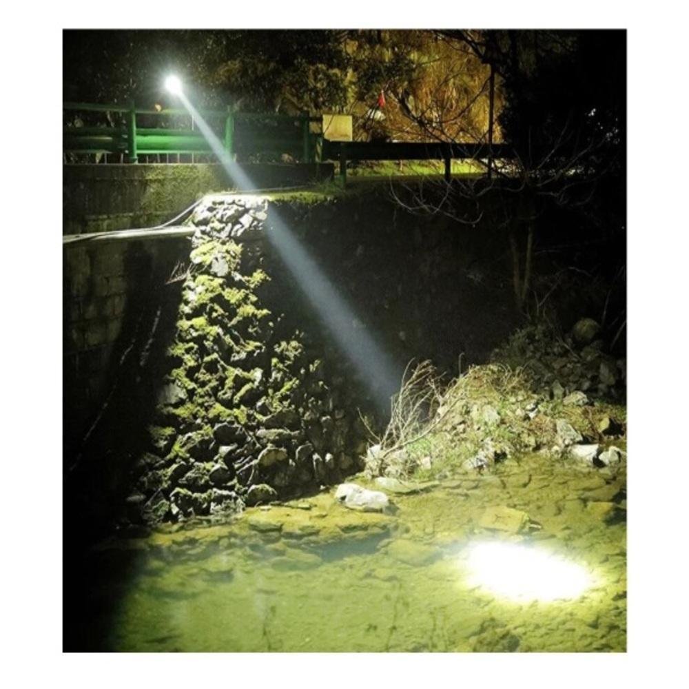 Lanterna 100w Alcance 2km 2000metros Holofote Farolete Led - 4