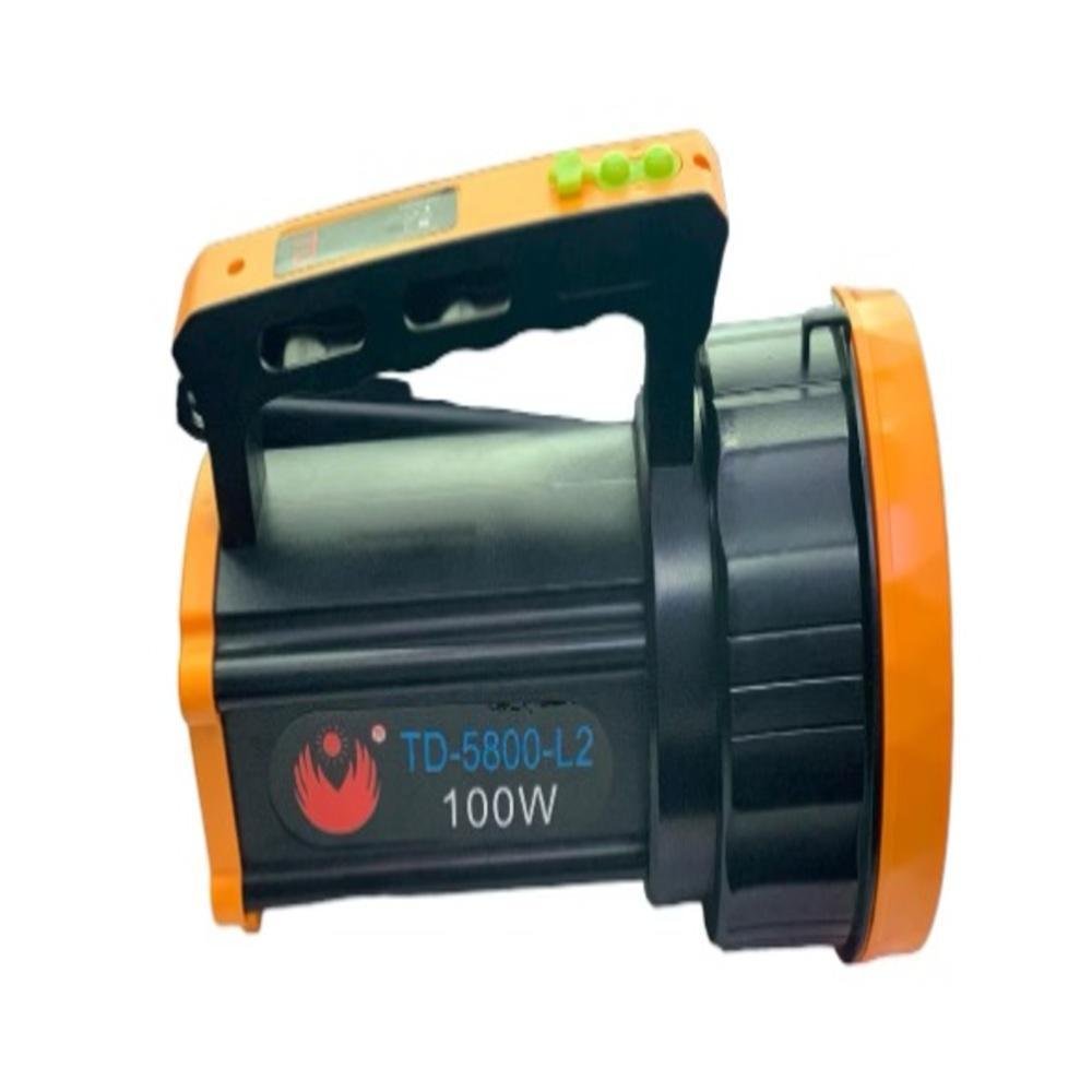 Lanterna 100w Alcance 2km 2000metros Holofote Farolete Led - 6