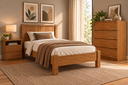 Ver imagem 1 de Cama Solteiro Versatil 100% MDF Cor Cedro
