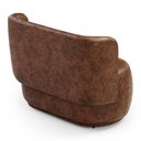 Ver mais imagens de Poltrona e Namoradeira Orgânica Molly Couríssimo Whisky - Desk Design Cor Whisky