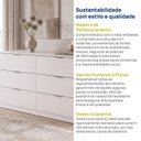 Ver imagem 7 de Cômoda Planejada 6 Gavetas Hera CabeCasa MadeiraOriginals Off White/Cream