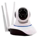 Ver imagem 1 de Câmera de Segurança Jortan Jtz-160BW-3B HD 1.3MP Wi-Fi Visão Noturna Detecção de Movimento Branco