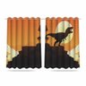 Cortina Infantil Estampada 2,60 X 1,50m Dinossauro Mod 01 - 1