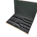 Ver imagem 3 de Porta Joia e Biju 16 Divisões e Aneleira Flocado em Preto Josely Flocados