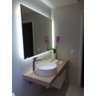 Espelho com Luz Led Estilo Flutuante 60x80cm 4000k Branco Natural Bivolt - 3