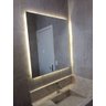 Espelho com Luz Led Estilo Flutuante 60x80cm 4000k Branco Natural Bivolt - 2
