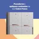 Ver imagem 2 de Cozinha Aço Completa Telasul Mirage New Bco 3vidros Balcão P/ Pia