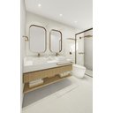 Ver imagem 4 de Porta Shampoo de Banheiro em Aço Inox Dourado Brilhante Linha Tessália Stainless