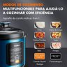 Panela de Pressão Elétrica 6l Gaabor 8 Funções S60a - 127v - 6
