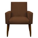Ver imagem 2 de Kit 2 Poltronas Decorativa Sala e Quarto Nina Suede Herrero:cobre