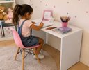 Ver imagem 2 de Mesa Infantil Educativa Estudo Tarefas Atividades Escolares