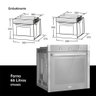 Forno Elétrico de Embutir EOS 65L Porta de Vidro Espelhado EFE65EE 220V - 5
