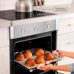Forno Elétrico de Embutir EOS 65L Porta de Vidro Espelhado EFE65EE 220V - 6