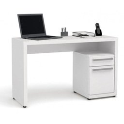 Escrivaninha Mesa Escritório para Notebook com Armário S970 - 2 Escrivaninha Mesa Escritório para Notebook com Armário S970 - 2