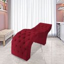 Ver imagem 2 de Maca Estofada Estética Cílios Salão Spa Suede Yasmim:vermelho