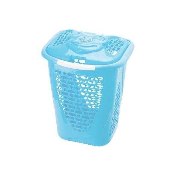 Cesto Telado Urso 50 Litros Adoleta Bebê - Azul - 2