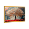 Quadro Decorativo Árvore Dourada com Lindas Folhas - 3