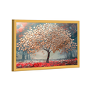 Ver imagem 4 de Quadro Decorativo Árvore Dourada com Lindas Folhas