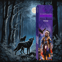 Ver imagem 3 de Incenso Natural Lua Mistica 0% Carvão Box 12 Cxs C 10 Var Fragrância:xamã