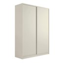 Ver imagem 1 de Guarda Roupa Solteiro 174cm com 2 Portas de Correr 100% Mdf Cor:luna