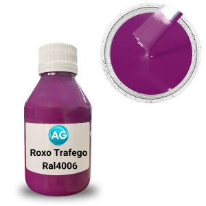 Cor Sólida Roxo Trafego Ag - Ral4006