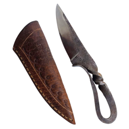 Faca Artesanal Aço Carbono Temperado de Lima Antiga - 1