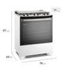 Fogão Electrolux Fe5ib 5 Bocas com Tripla Chama e Acendimento Automático Branco - 8