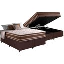 Ver imagem 1 de Cama Box Baú King: Colchão Molas Masterpocket Ensacadas D Angelis Anjos Superlastic Duo Sono +