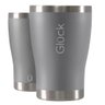 Copo Térmico Tulipinha Inox 354ml Gluck Cinza Escuro - 2