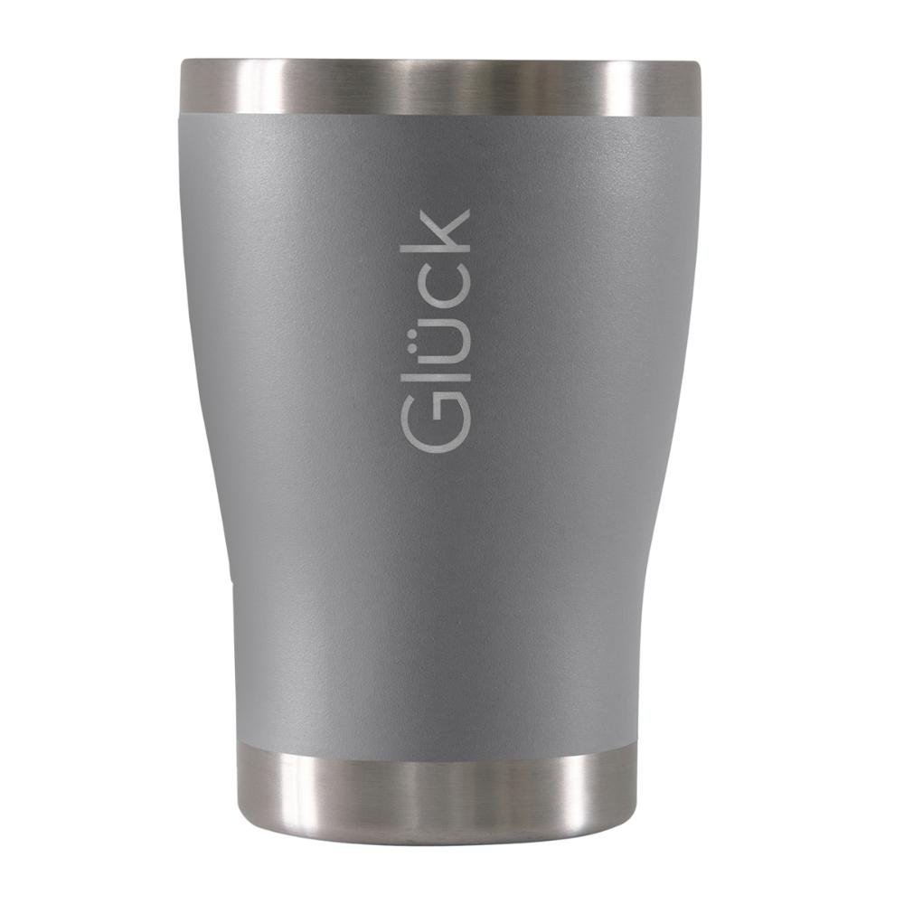Copo Térmico Tulipinha Inox 354ml Gluck Cinza Escuro - 1