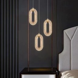 Pendente Orion Dourado Led 6w Bivolt Multitemperatura 3000k 4000k 6500k Metal e Acrílico Design Mode - 4