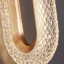 Pendente Orion Dourado Led 6w Bivolt Multitemperatura 3000k 4000k 6500k Metal e Acrílico Design Mode - 6