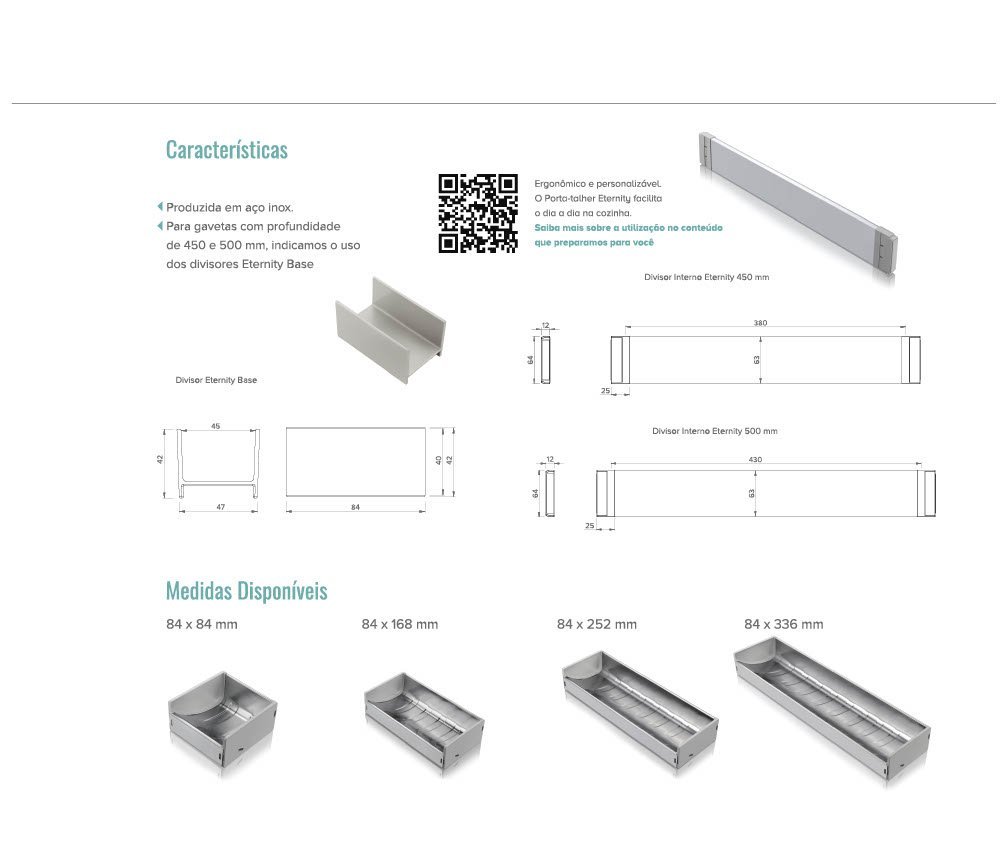 Divisor Interno Eternity 500mm - 3