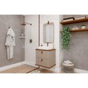 Ver imagem 1 de Conjunto Banheiro c/Espelho Milano/Monet 60cm Cappuccino MGM