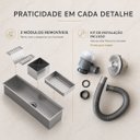 Ver imagem 2 de Calha Gourmet Canal Organizador Escorredor Inox 60cm Goldenx