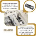 Ver imagem 2 de Calha Gourmet Canal Organizador Escorredor Inox 60cm Goldenx