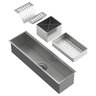 Calha Gourmet Canal Organizador Escorredor Inox 60cm Goldenx - 2