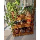 Ver imagem 6 de Jardineira de Chão, Suporte para Plantas, Floreira Madeira P13