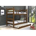 Ver imagem 1 de Treliche Beliche Thor com Cama Auxiliar Madeira Maciça cor Imbuia
