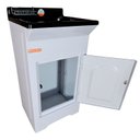 Ver imagem 4 de Gabinete em Plástico Abs com Tanque Fibra 20l e Torneira de Mesa