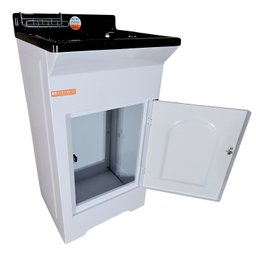 Gabinete em Plástico Abs com Tanque Fibra 20l e Torneira de Mesa - 4