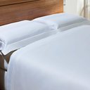 Ver imagem 1 de Jogo de Cama Queen 1000 Fios Liso - Niazitex Branco