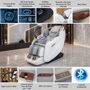 Ver imagem 4 de Poltrona de Massagem 3D Atlas Tela LCD Touch Carregamento Indução com Gravidade Zero Aquecimento e B