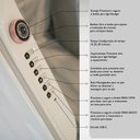 Ver imagem 6 de Poltrona de Massagem 3D Atlas Tela LCD Touch Carregamento Indução com Gravidade Zero Aquecimento e B