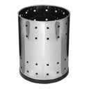 Ver imagem 1 de Cesto - Lixeira Telado para Escritório - Aço Inox 13 Litros