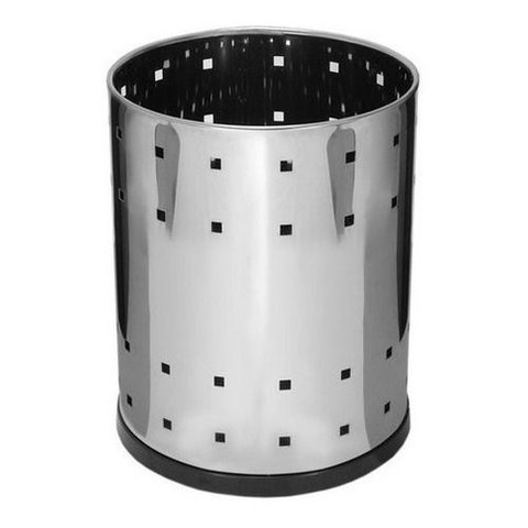 Cesto - Lixeira Telado para Escritório - Aço Inox 13 Litros