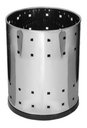 Ver imagem 1 de Cesto - Lixeira Telado para Escritório - Aço Inox 13 Litros